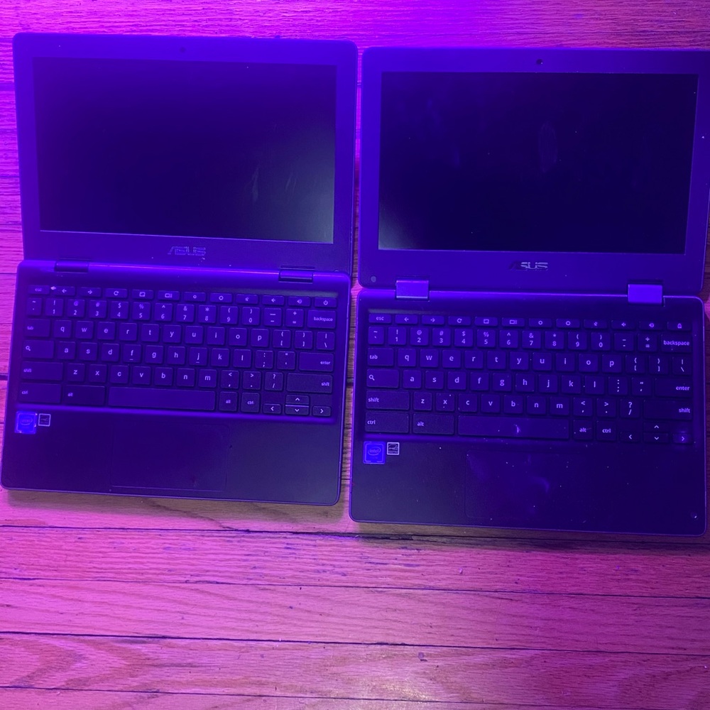 ASUS Dual Black Laptops (FOR PARTS)